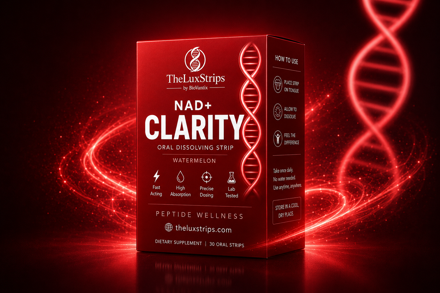 CLARITY - NAD+ (30 strips)