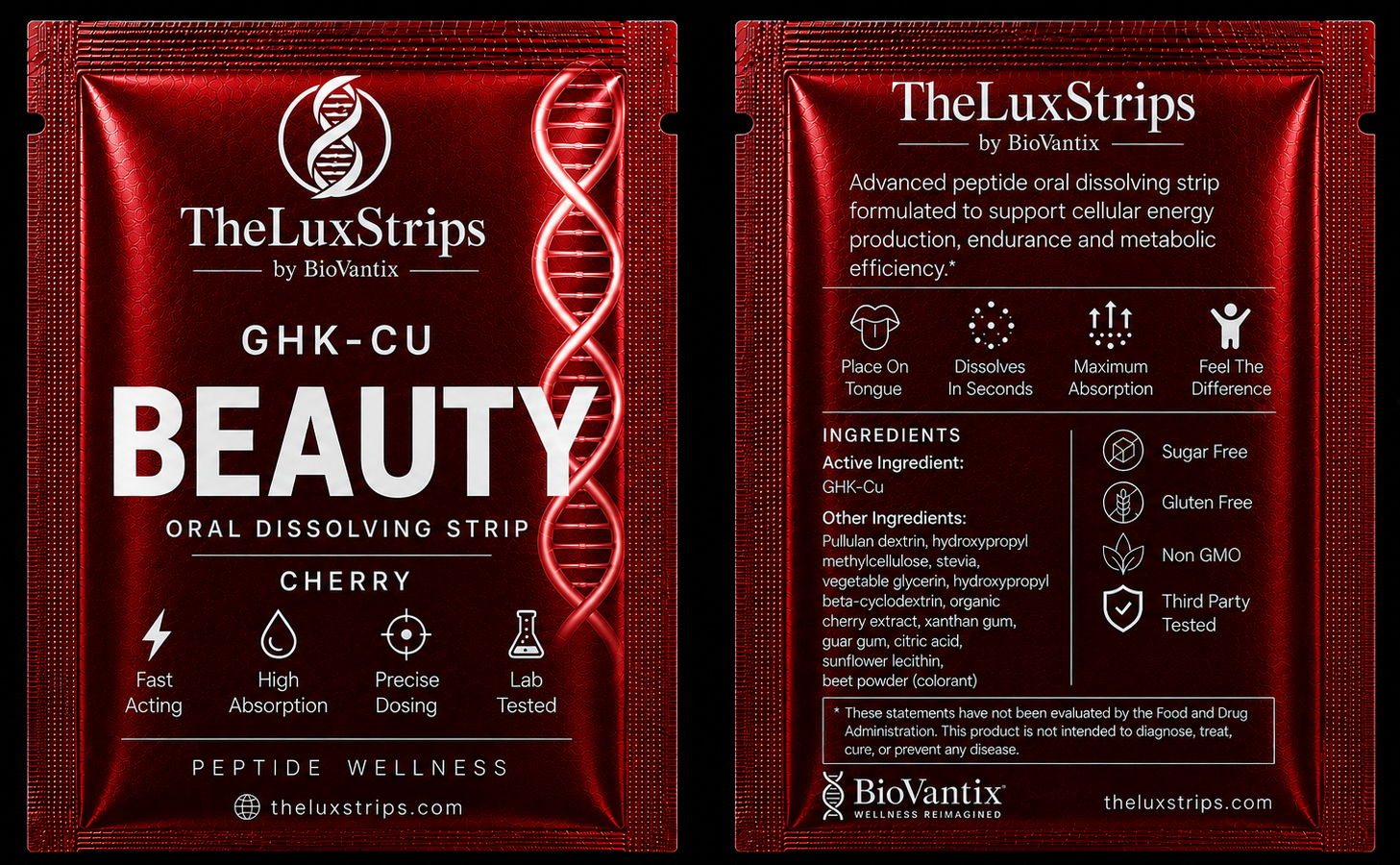 BEAUTY & HAIR Peptide Strip